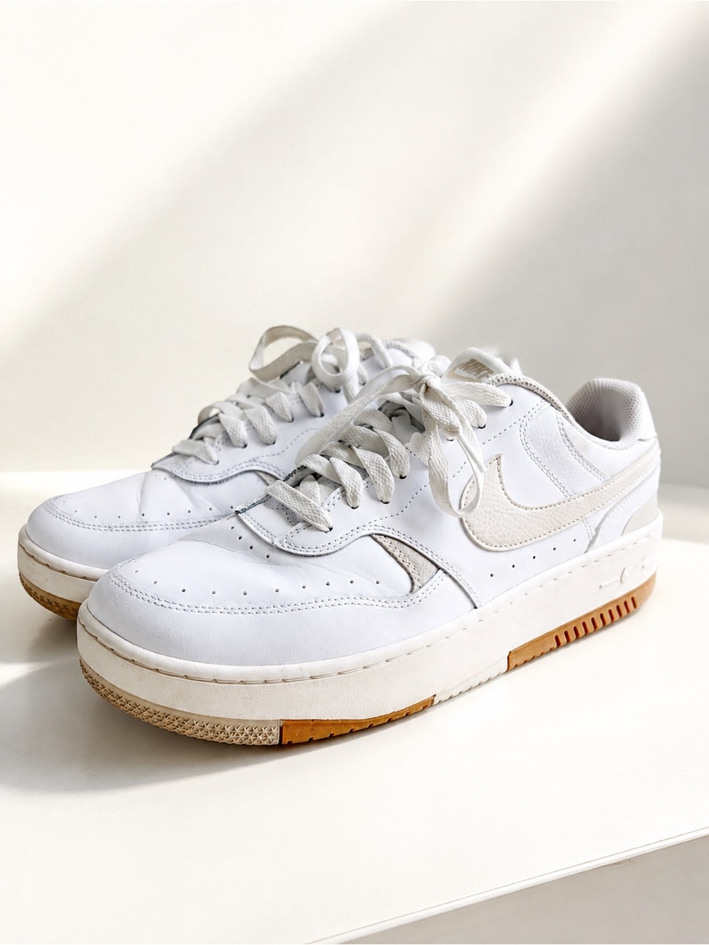 Nike Gamma Force Trainers in Sail White/ Light Bone - Women’s 11 / Men’s 9.5